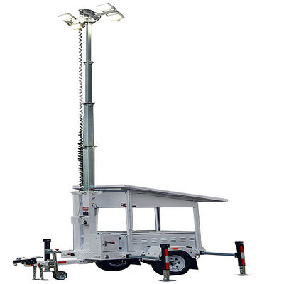 주문 모바일 조명 타워 비상 태양광 조명 타워 제로 배기가스 LED 조명 타워 online manufacture