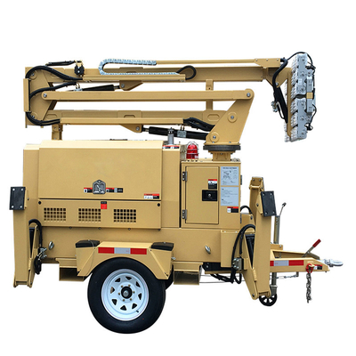 주문 Mobile Light Tower Outdoor LED Lighting Tower 9m Hydraulic Mast Diesel Light Tower online manufacture