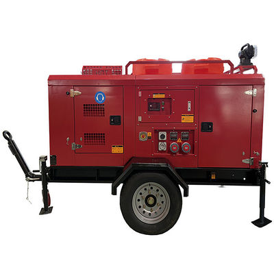 주문 Drainage Mobile Water Pump Flexible Lighting Power 30KW Diesel Engine Water Pump for Irrigation online manufacture
