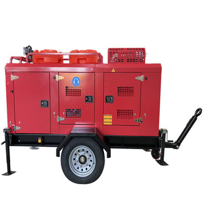 주문 Diesel Water Pump Trailer Self Priming Pump 500m³/H Submersible Pump Flow  Water Pressure Pump online manufacture