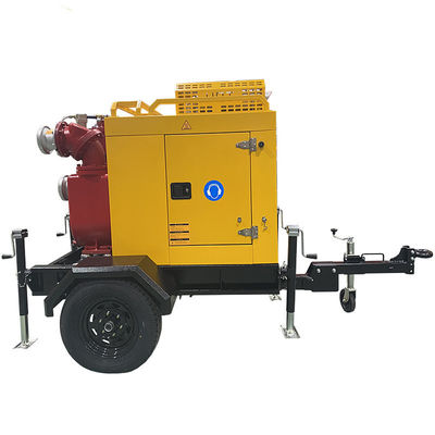 주문 Drainage Water Pump Flow 450m³/h Diesel Engine Self Priming Centrifugal Pump  Submersible Water Pump online manufacture
