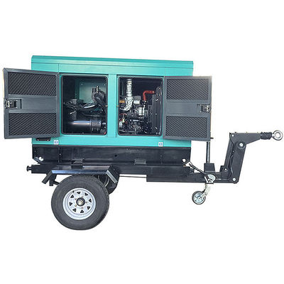 주문 산업용 디젤 발전기 세트 등급 전압 220V/230V/380V/400V/120V/110V 이동성 조용형 디젤 발전기 online manufacture