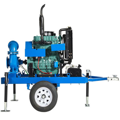주문 Diesel Powered Water Pump Trailer Mounted Self Priming Pump  Diesel  Water Pumps for Irrigation online manufacture