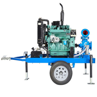 주문 Self-Priming Pump Municipal Flood Control Mobile Water Pump High Pressure Diesel Water Pump online manufacture