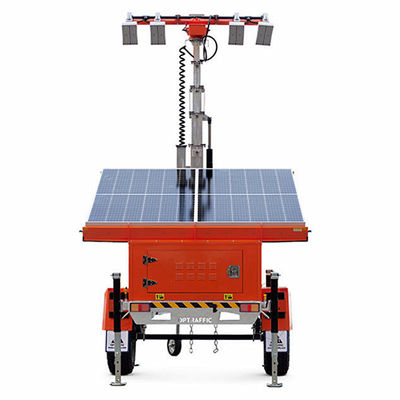 주문 Factory Solar Light Tower Height 7.5m Industrial Light Tower Affordable Solar Light Tower Price online manufacture