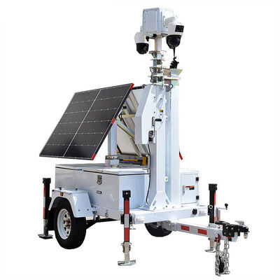 주문 Generator Light Tower  Harnessing Solar Energy Surveillance Cameras Mobile Solar Light Tower online manufacture