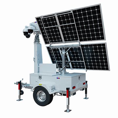 주문 Hot Selling Solar Surveillance Tower Lighting Telescopic Light Tower Solar Light Tower for Mining online manufacture