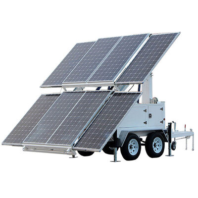 주문 IP65 등급 방수 태양광 LED 조명탑 야외 행사 자동 제어 수압 조명탑 online manufacture