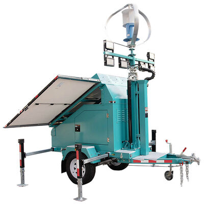 주문 내구성 있는 태양광 가로등 리튬 배터리 이동식 태양광 조명 타워 농업 운영용 간편 태양광 조명 타워 online manufacture