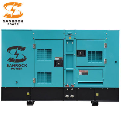 높은 안전 1500 Rpm 디젤 발전기 48kw/60kva Genset 저소음 디젤 발전기