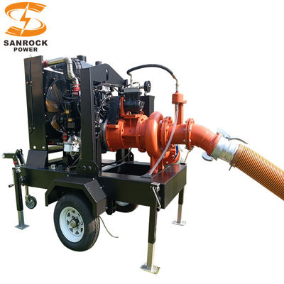 50HP 드라이 프라이밍 펌프 디젤 엔진 셀프 프라이밍 원심 분수 펌프 44KW
