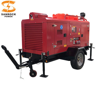오일 인 원 30kw 디젤 가동 물 펌프 디젤 엔진 농업 물 펌프 500m3/h