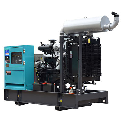 이동형 80kw 등급 전력 오픈 프레임 디젤 발전기 백업 발전기