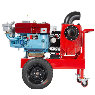 폐수 자발적 원조 펌프 이동하기 쉬운 디젤 물 펌프 작은 간단한 건조 원조 펌프