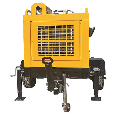 Small Diesel Water Pump High Performance Slurry Pump Sewage Treatment Trash Water Pump Set
