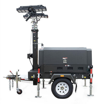 Diesel Light Tower Luminous Flux 210000LM Outdoor Light Tower LED Mobile Light Tower