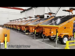 건설 광탑 LED 광탑 인프라 지원 모바일 태양광 광탑