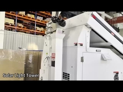 이동식 발전기 조명 타워 비상 대응 구역 LED 타워 조명 태양광 조명 타워