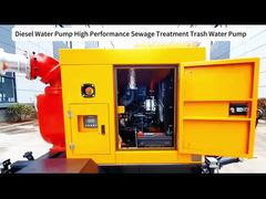 하수 펌프 고유량 원심 펌프 홍수 배출 휴대용 디젤 동력 워터 펌프