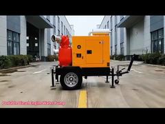 물 펌프 강자원 원조 배수 관개 펌프 트레일러 디젤 엔진 물 펌프 세트