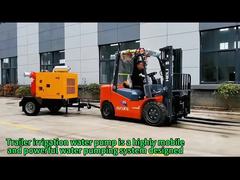 하수 펌프 수직 자발 펌프 고성능 디젤 가동 물 펌프