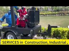 디젤 워터 펌프 벨트 휠 드라이브 드라이 프라이밍 펌프 소형 구조 자체 프라이밍 펌프