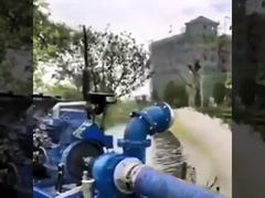 폐수 자발적 원조 펌프 이동하기 쉬운 디젤 물 펌프 작은 간단한 건조 원조 펌프